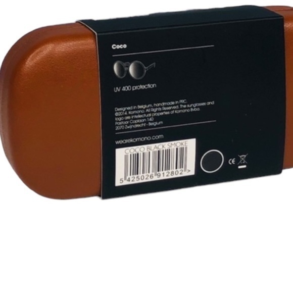 Women's Komono Sunglasses NEW Coco Black Smoke - Picture 10 of 10